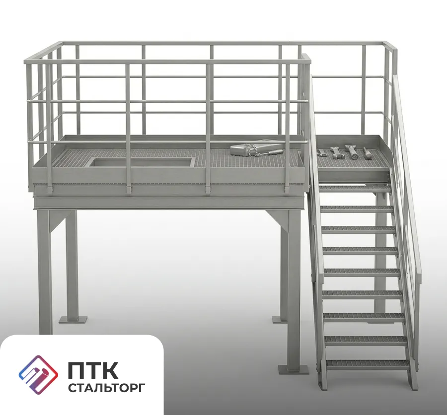 Площадки для обслуживания бетонных заводов