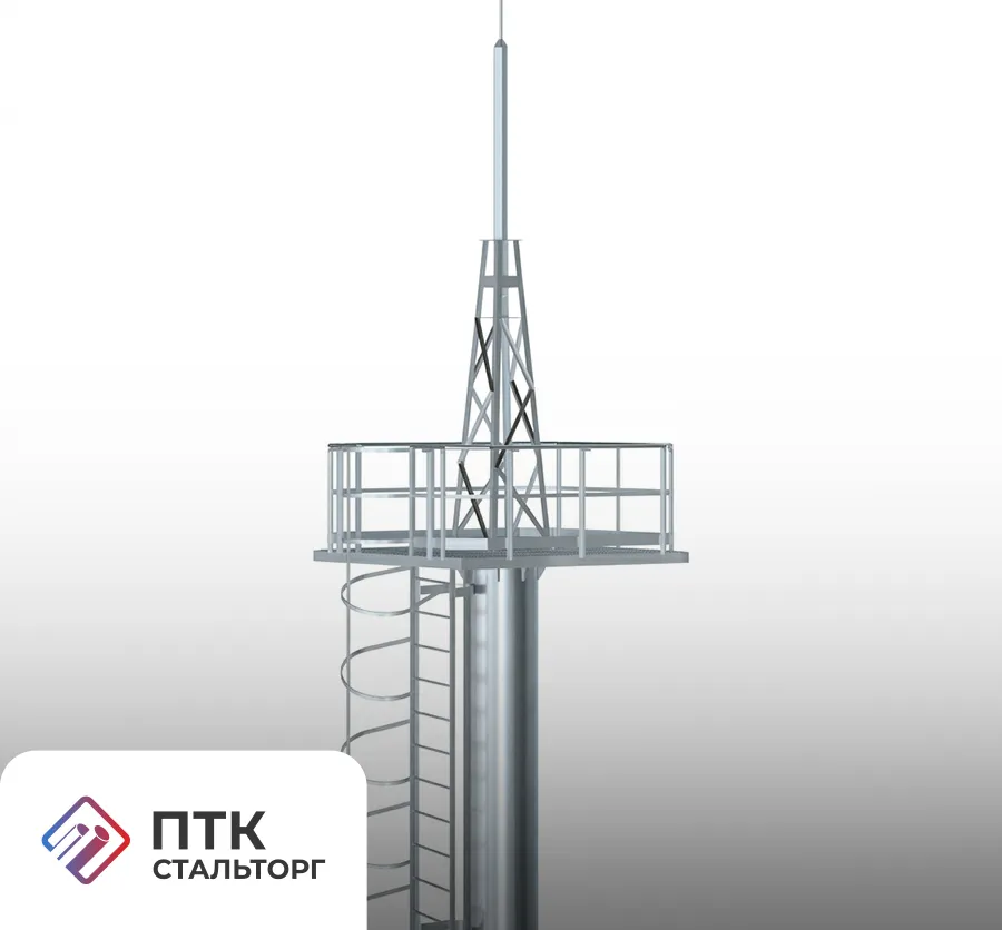 Мачта осветительная выпуск 1 альбом 1 высотой 35 м