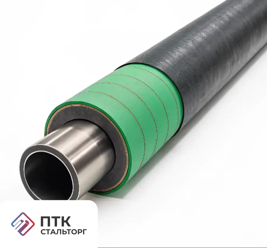 Труба стальная 219х7 мм в 3УС изоляции